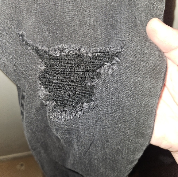 Seven 7 Womans Black Skinny Jeans Size 14 - Picture 3 of 10